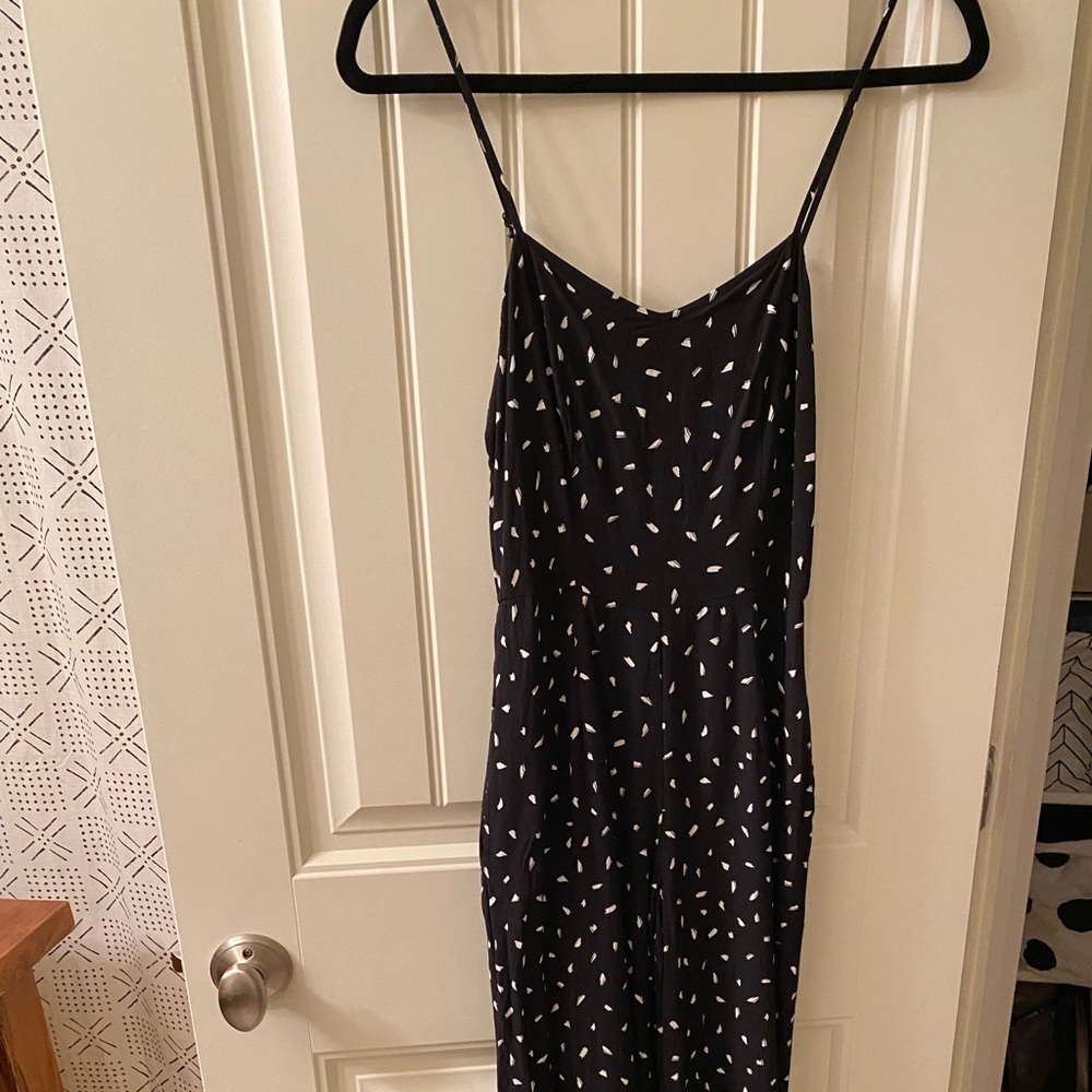 Lulus Black & White Jumpsuit. Size XS.